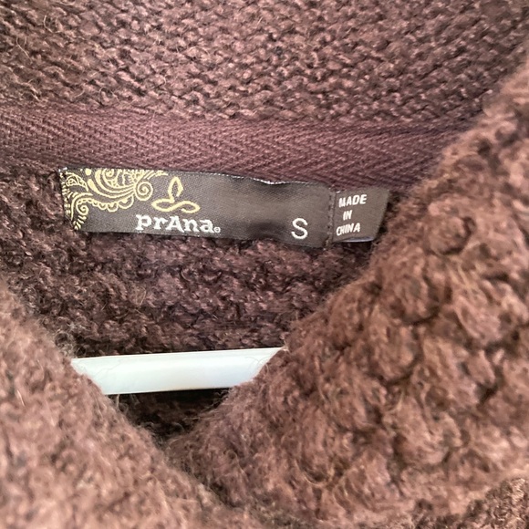 Prana Chocolate Brown Knit Cardigan - Picture 2 of 7
